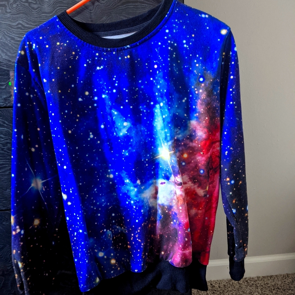 Galaxy sweater